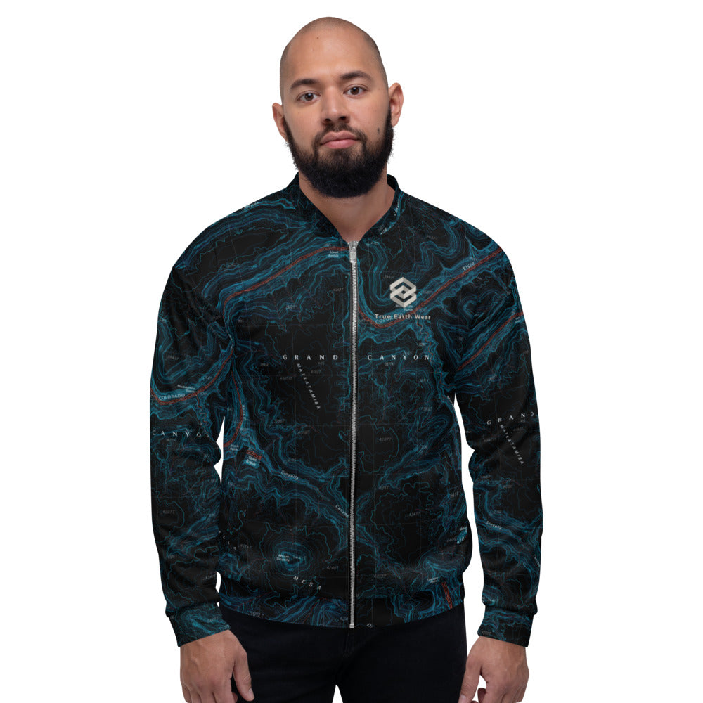Grand Canyon Midnight Unisex Bomber Jacket