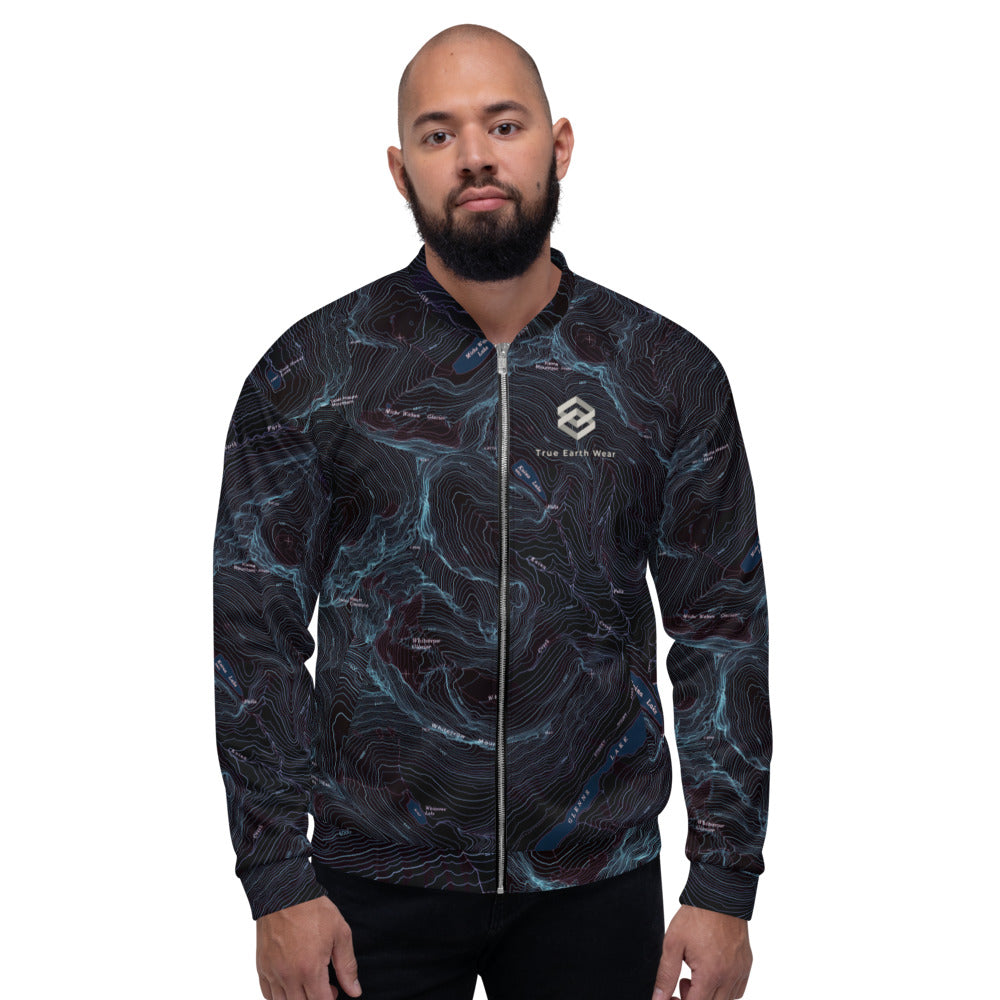 Mount Cleveland Midnight Unisex Bomber Jacket