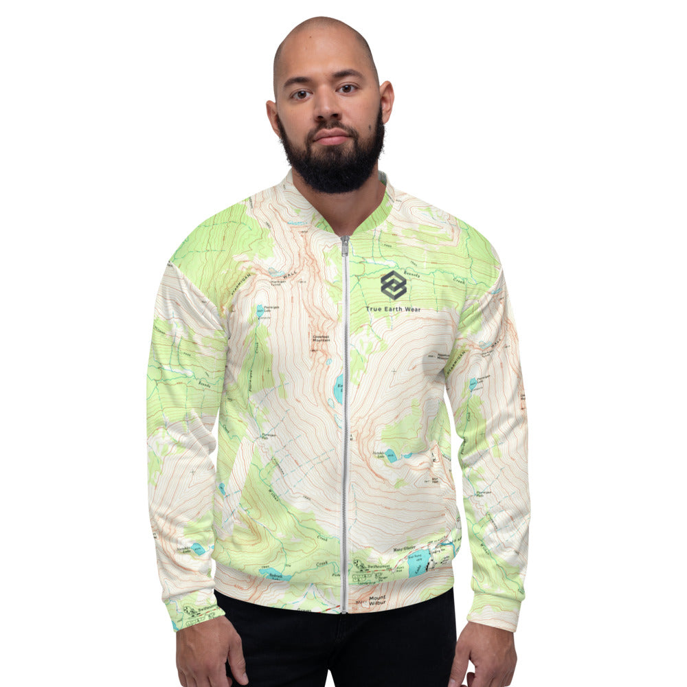 Many Glacier Unisex Bomber Jacket