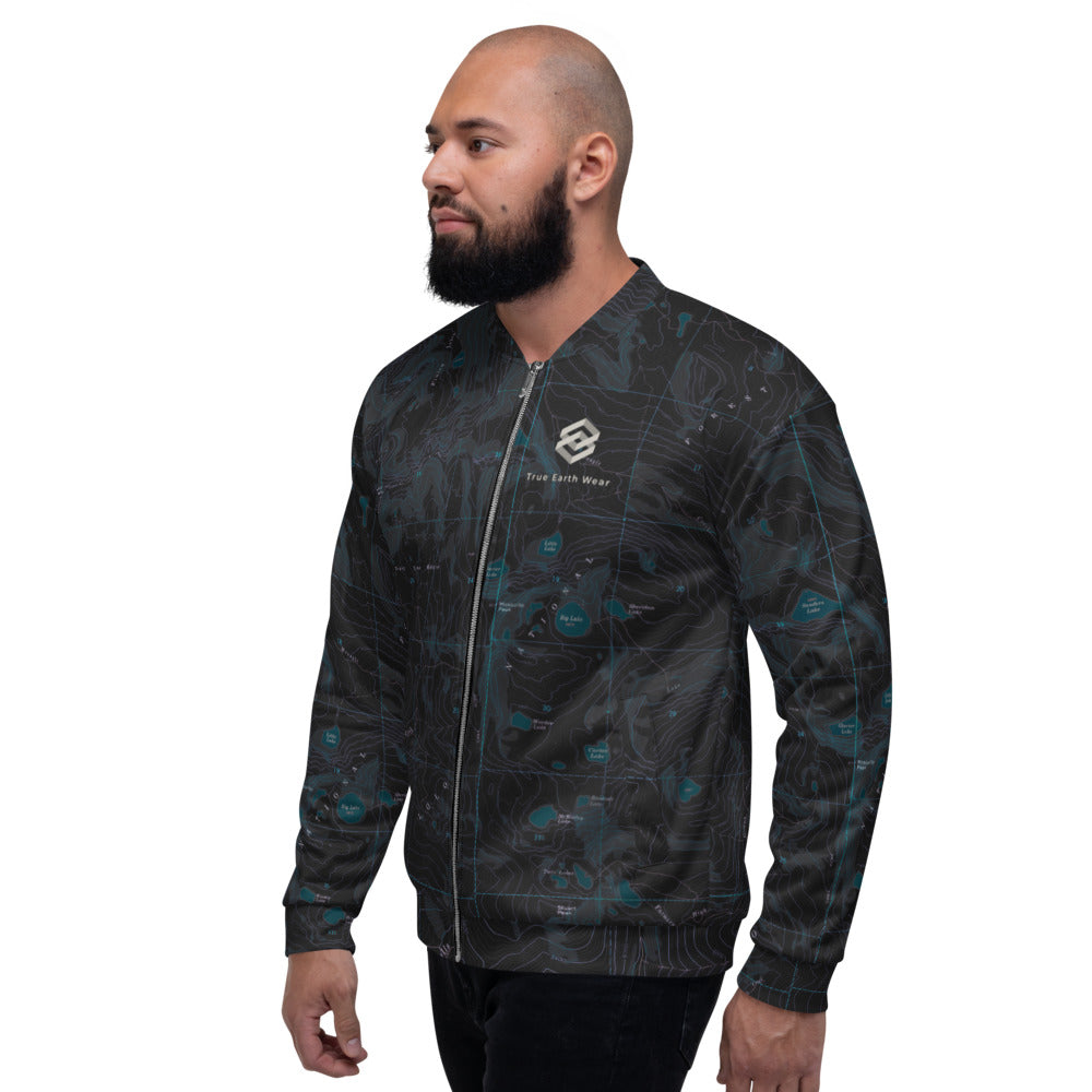 Rattlesnake Wilderness Midnight Unisex Bomber Jacket