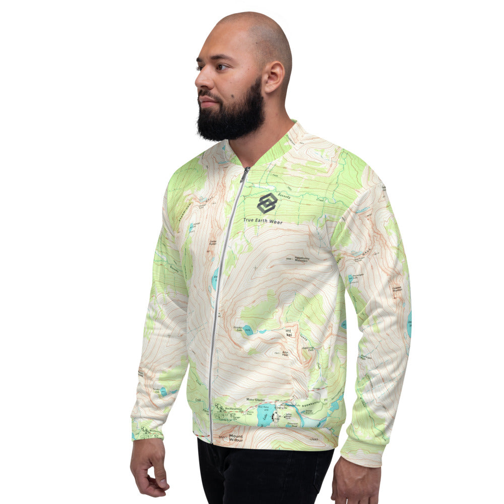 Many Glacier Unisex Bomber Jacket