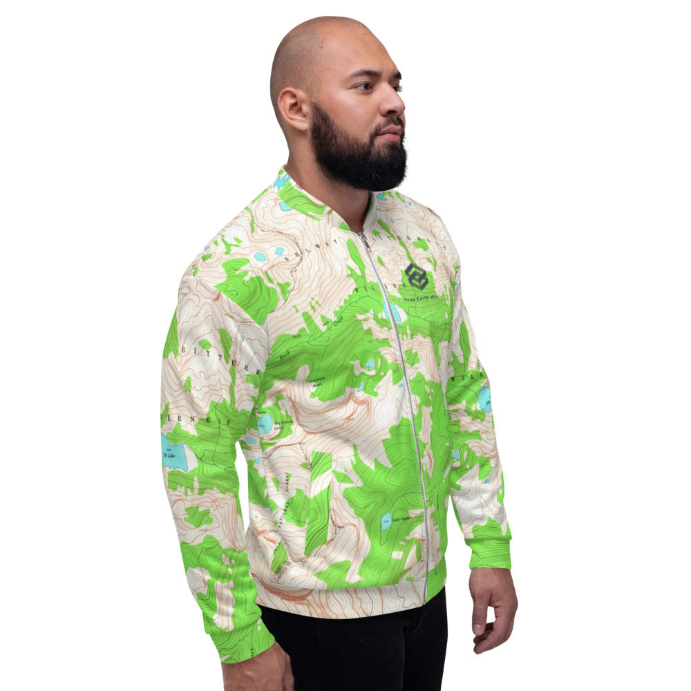 Elk Lake Unisex Bomber Jacket