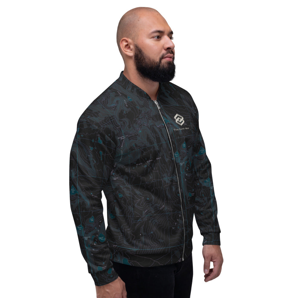 Rattlesnake Wilderness Midnight Unisex Bomber Jacket