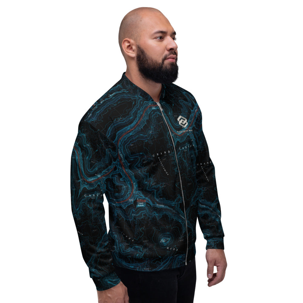Grand Canyon Midnight Unisex Bomber Jacket