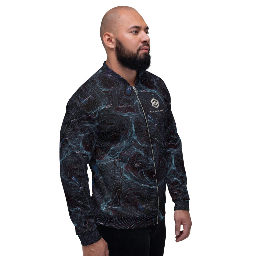 Mount Cleveland Midnight Unisex Bomber Jacket