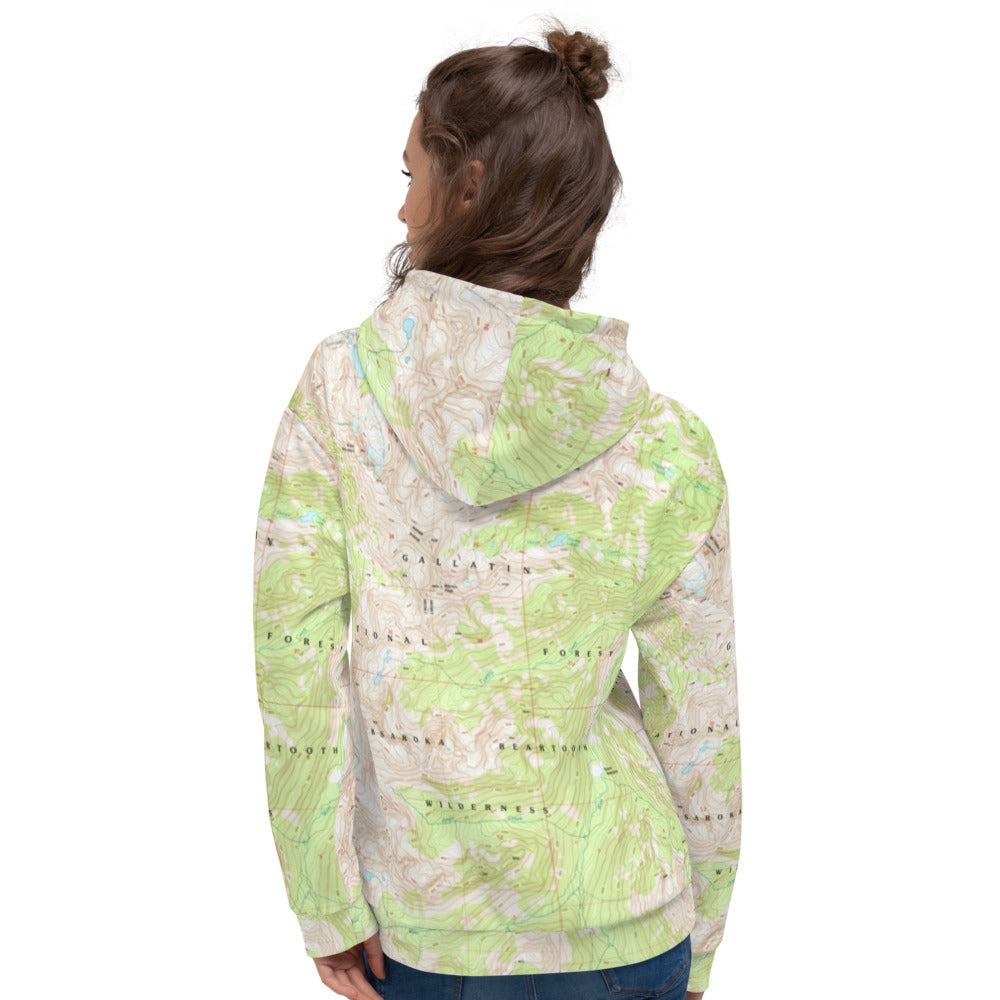 Absaroka Beartooth Treeline Hoodie