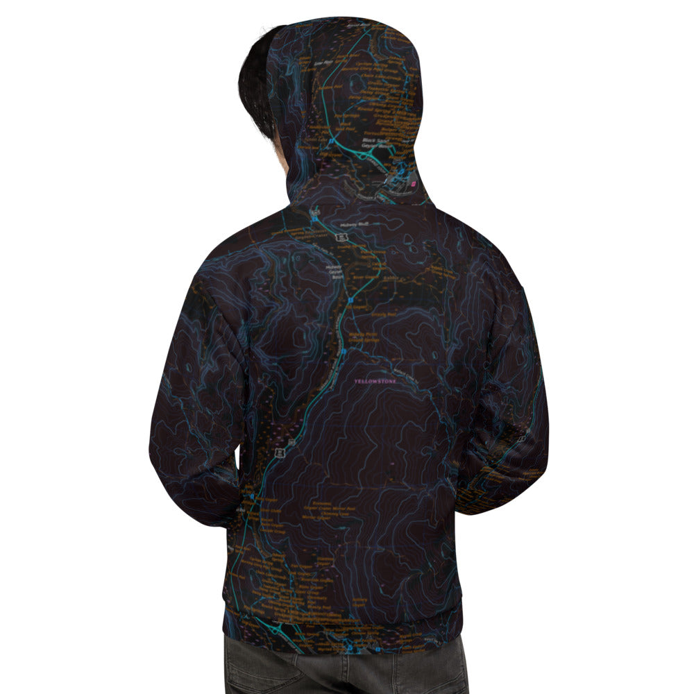 Old Faithful Midnight Treeline Hoodie