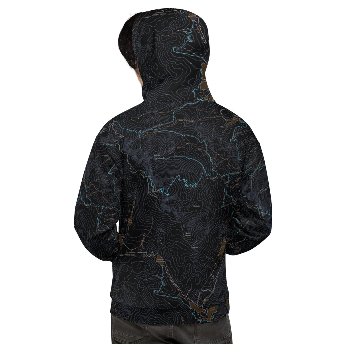 Pikes Peak Midnight Treeline Hoodie
