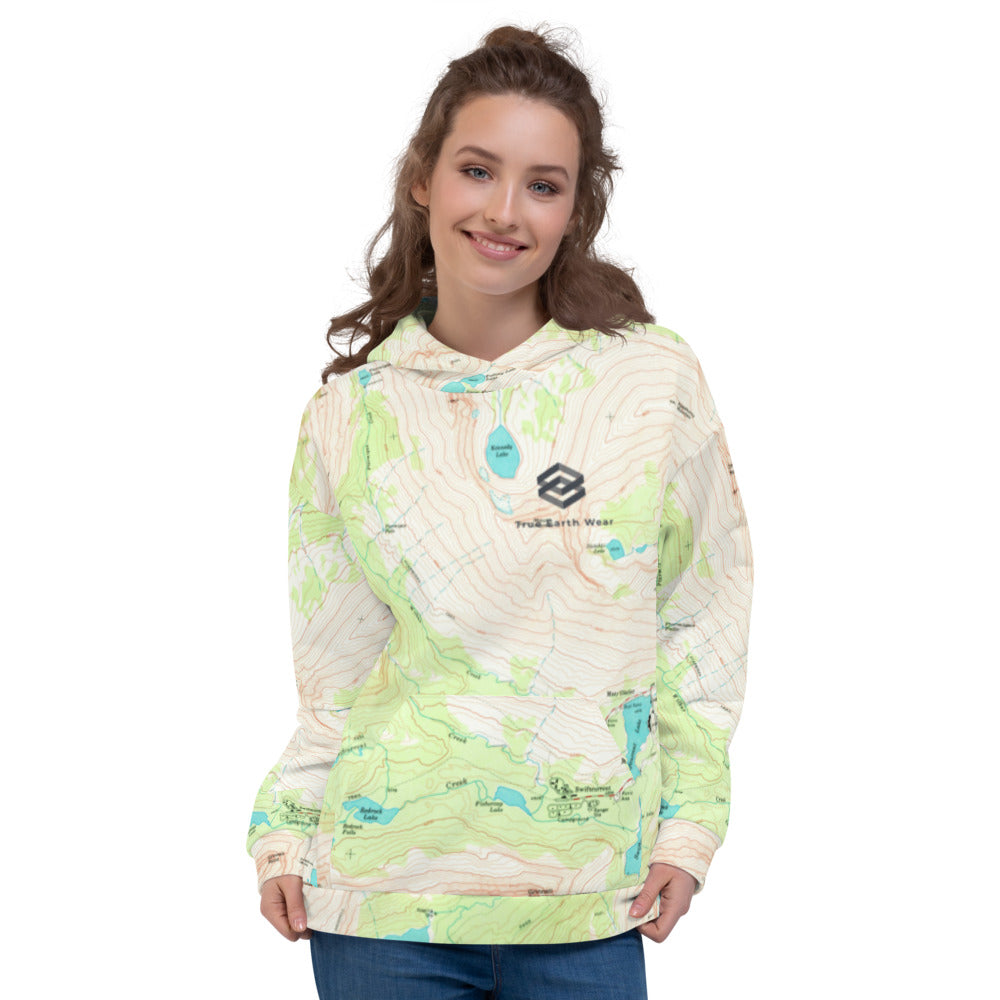 Many Glacier Treeline Hoodie
