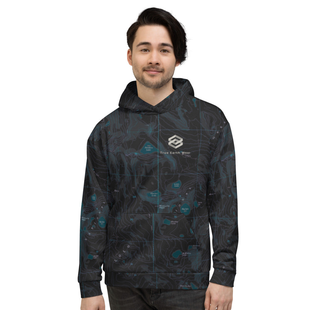 Rattlesnake Wilderness Midnight Treeline Hoodie