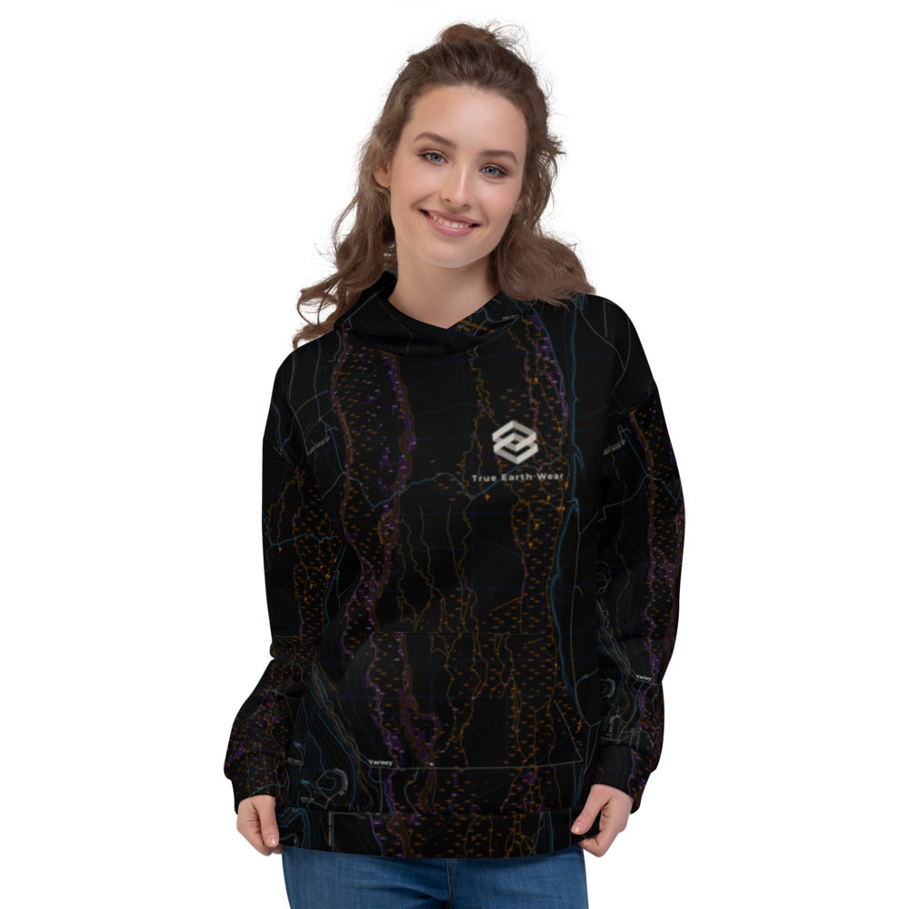 Madison River Midnight Treeline Hoodie