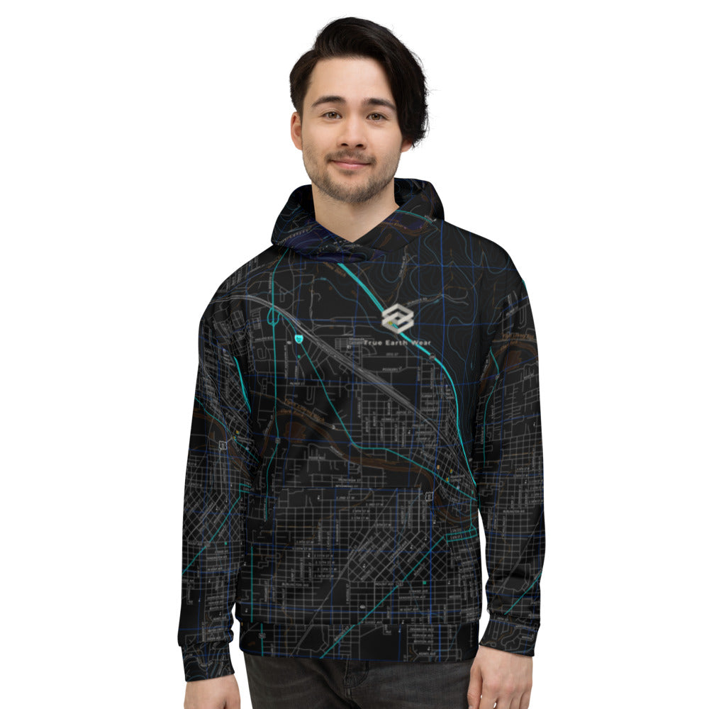 Missoula, MT Midnight Treeline Hoodie