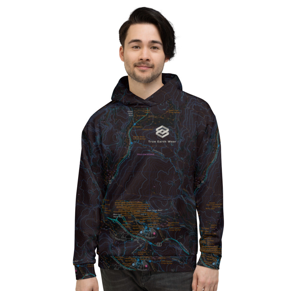 Old Faithful Midnight Treeline Hoodie