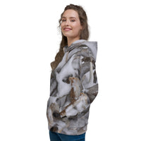 Deep Snow Treeline Hoodie