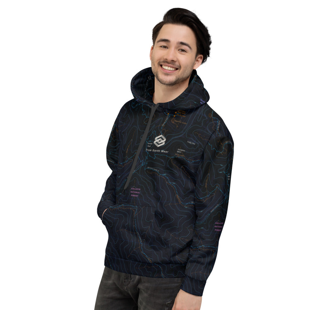 Hyalite Midnight Treeline Hoodie