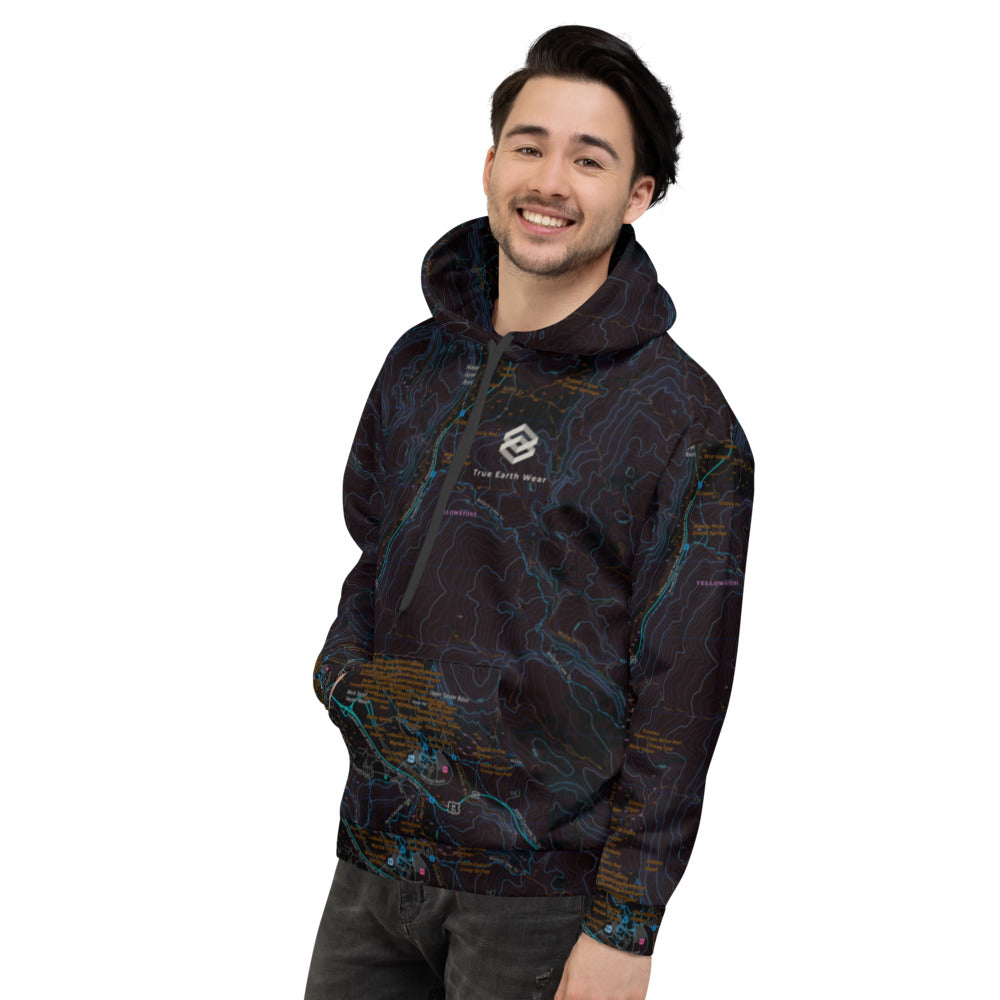 Old Faithful Midnight Treeline Hoodie