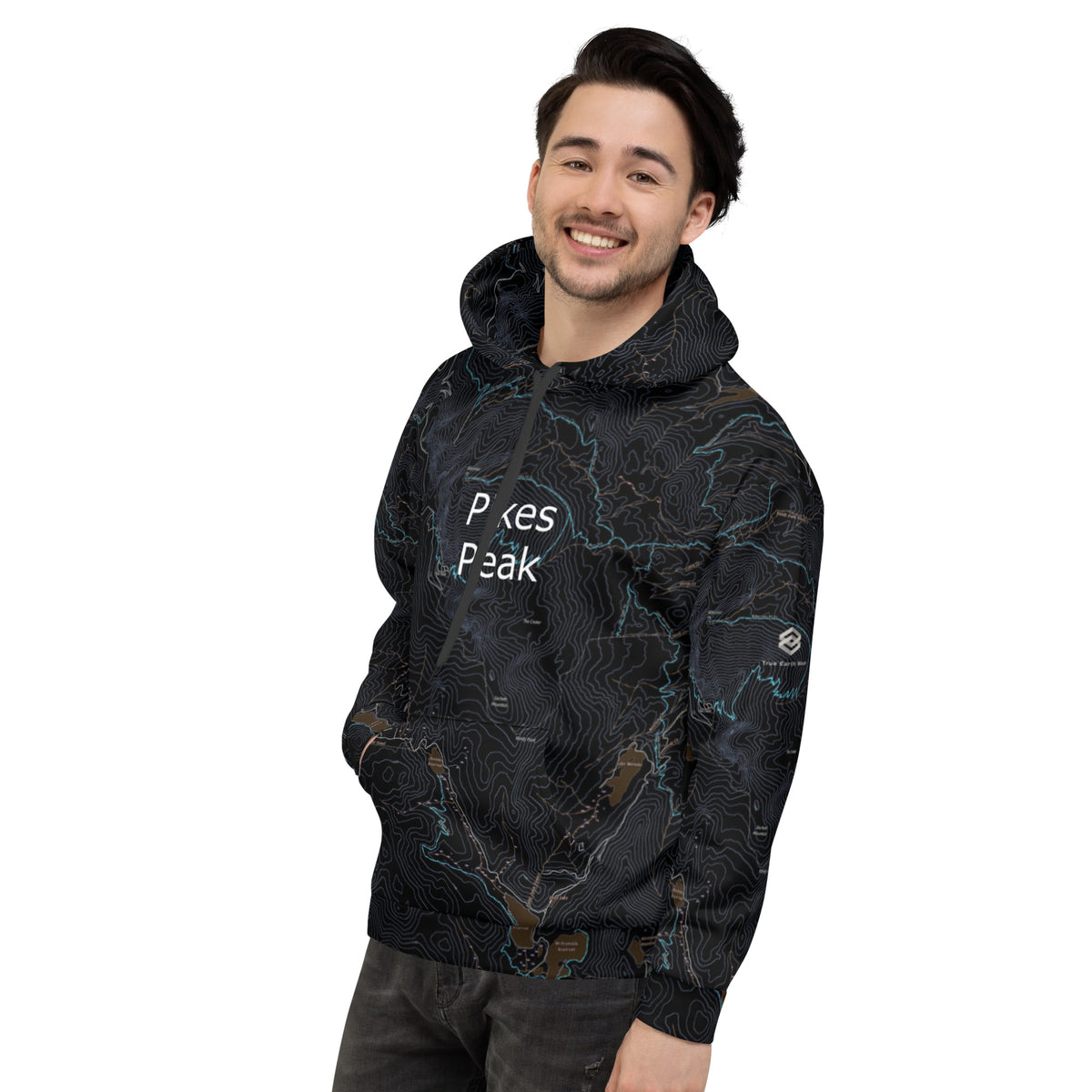 Pikes Peak Midnight Treeline Hoodie