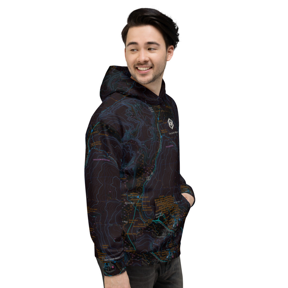 Old Faithful Midnight Treeline Hoodie