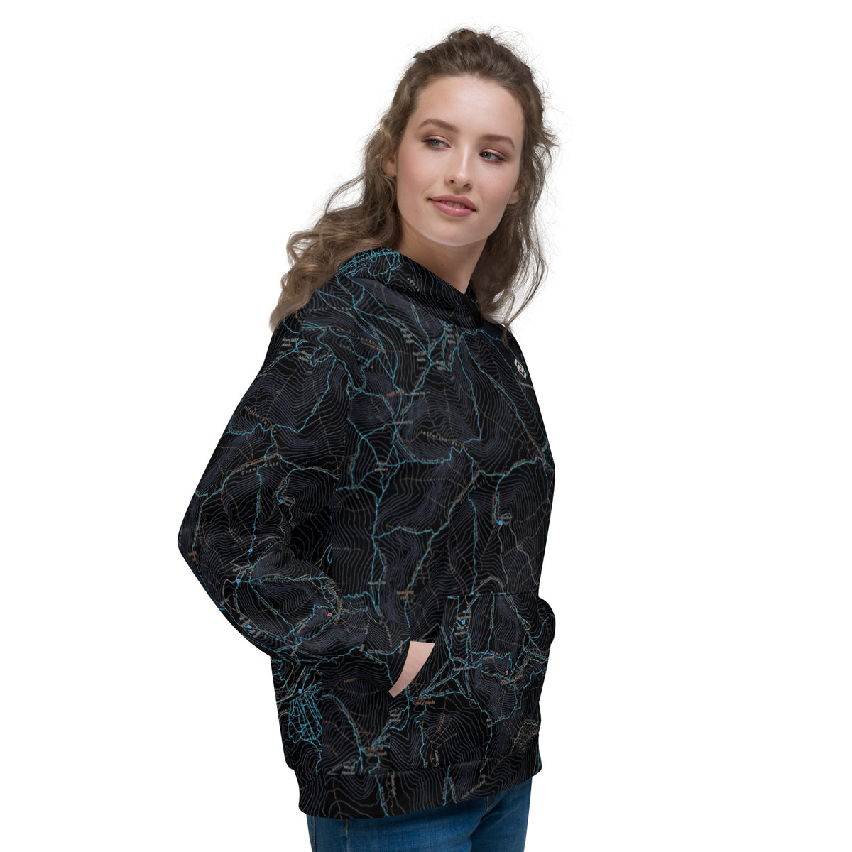 Mount Washington Midnight Treeline Hoodie