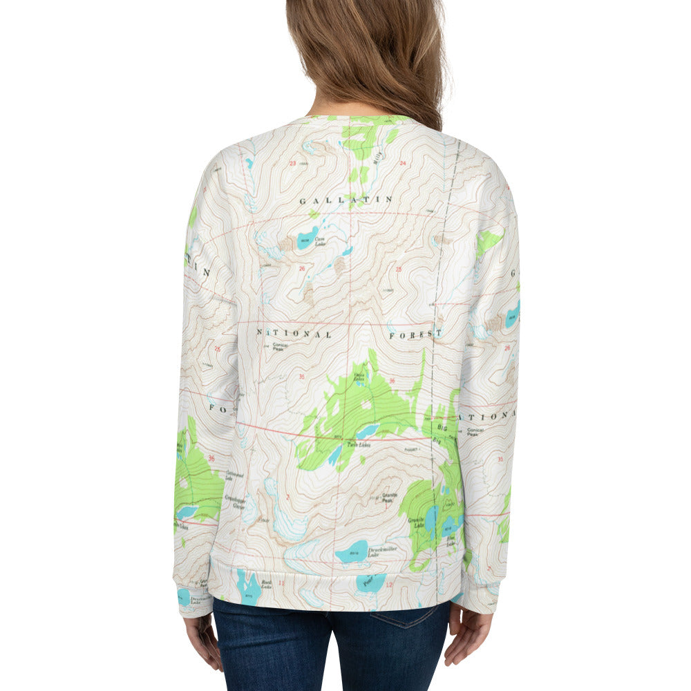 Crazy Mountains Unisex Sweatshirt