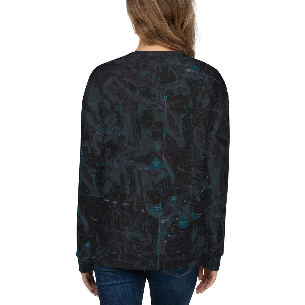 Rattlesnake Wilderness Midnight Unisex Sweatshirt