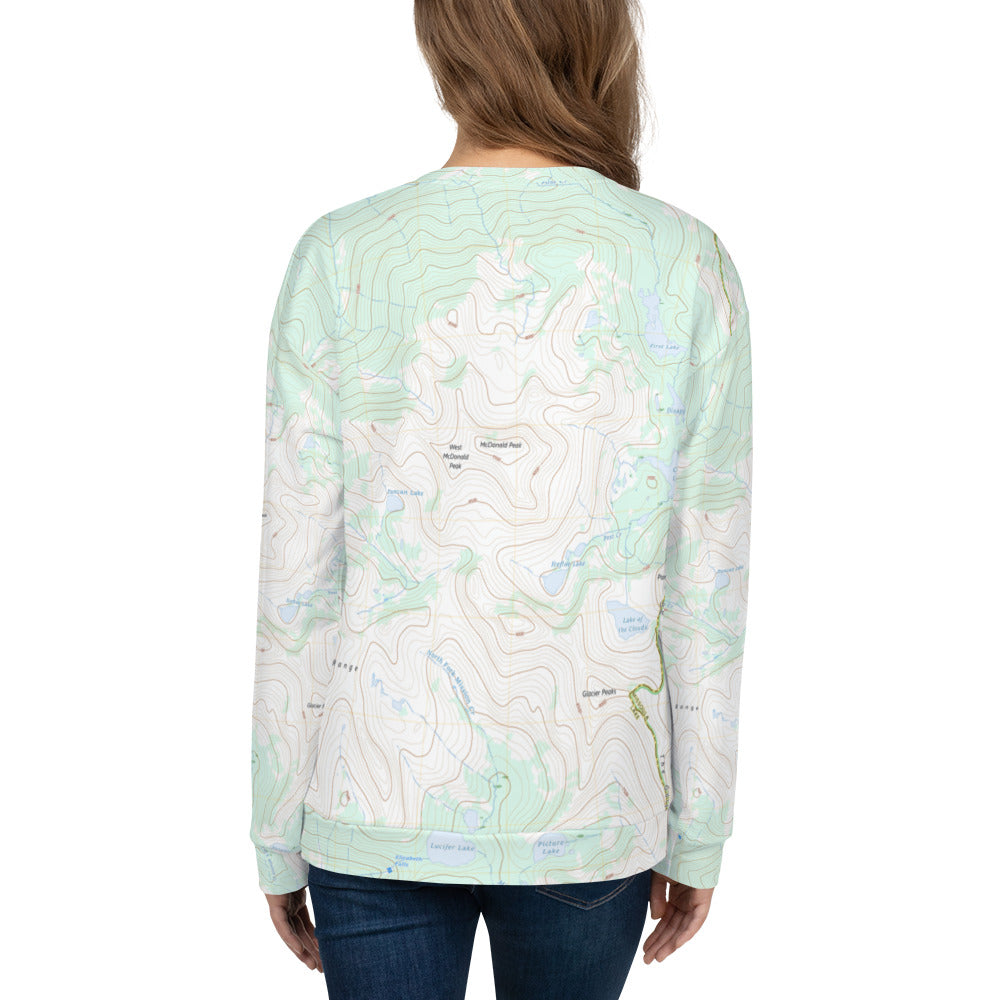 McDonald Peak Unisex Sweatshirt
