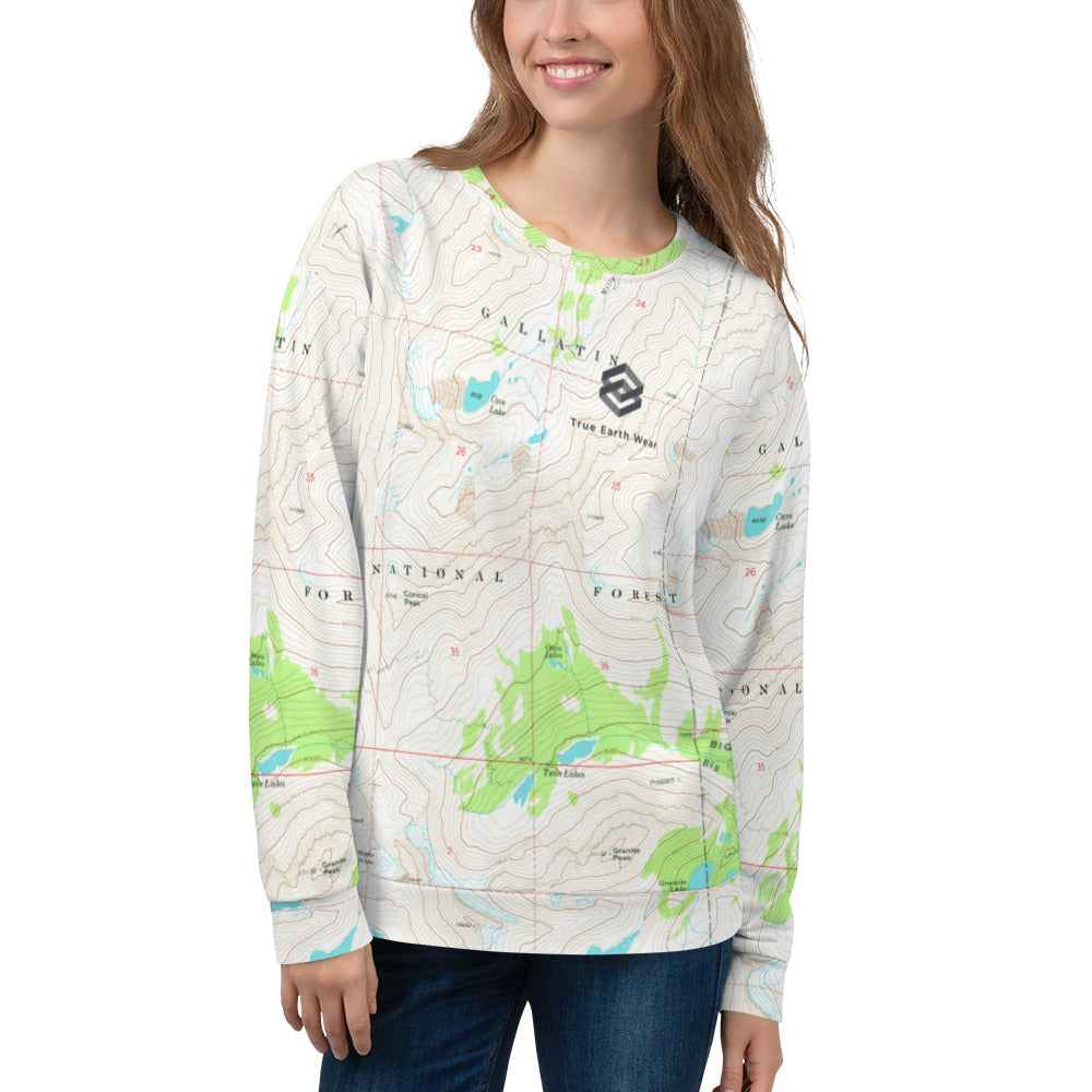 Crazy Mountains Unisex Sweatshirt