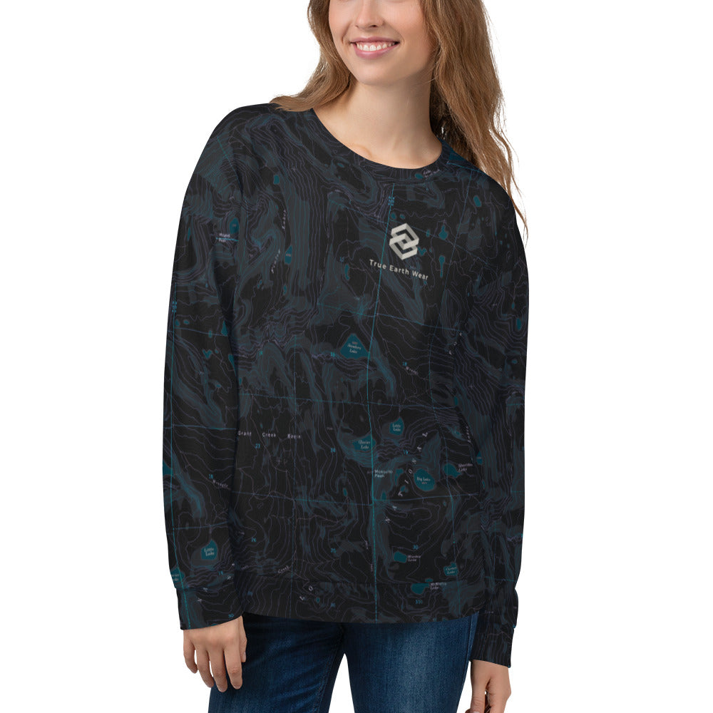 Rattlesnake Wilderness Midnight Unisex Sweatshirt