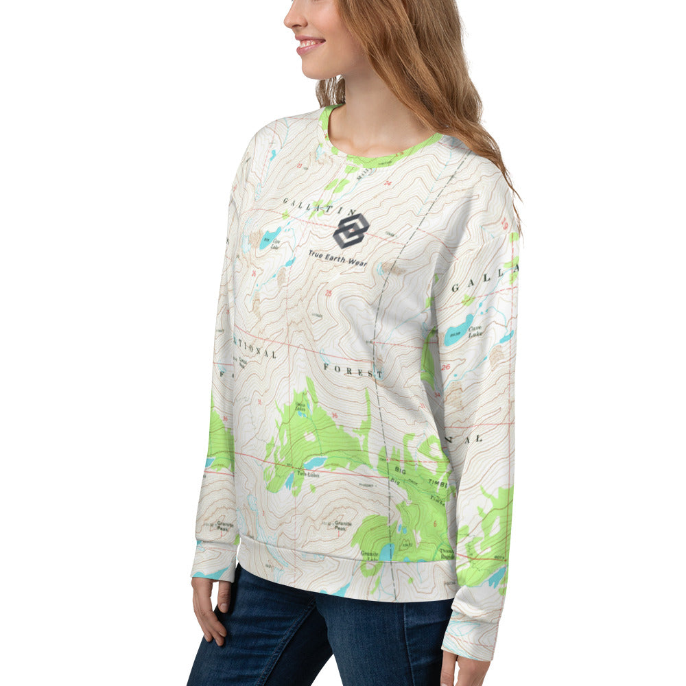 Crazy Mountains Unisex Sweatshirt