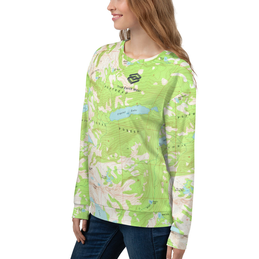 Gray Wolf Unisex Sweatshirt