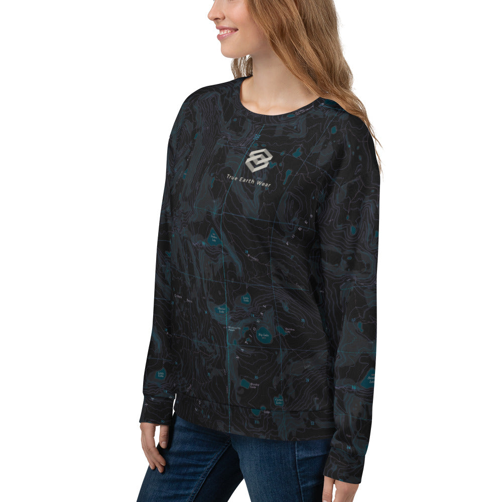 Rattlesnake Wilderness Midnight Unisex Sweatshirt