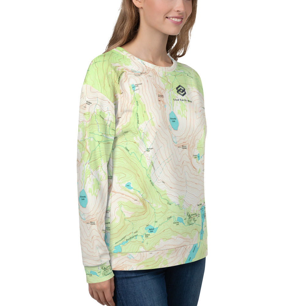 Many Glacier Unisex Sweatshirt