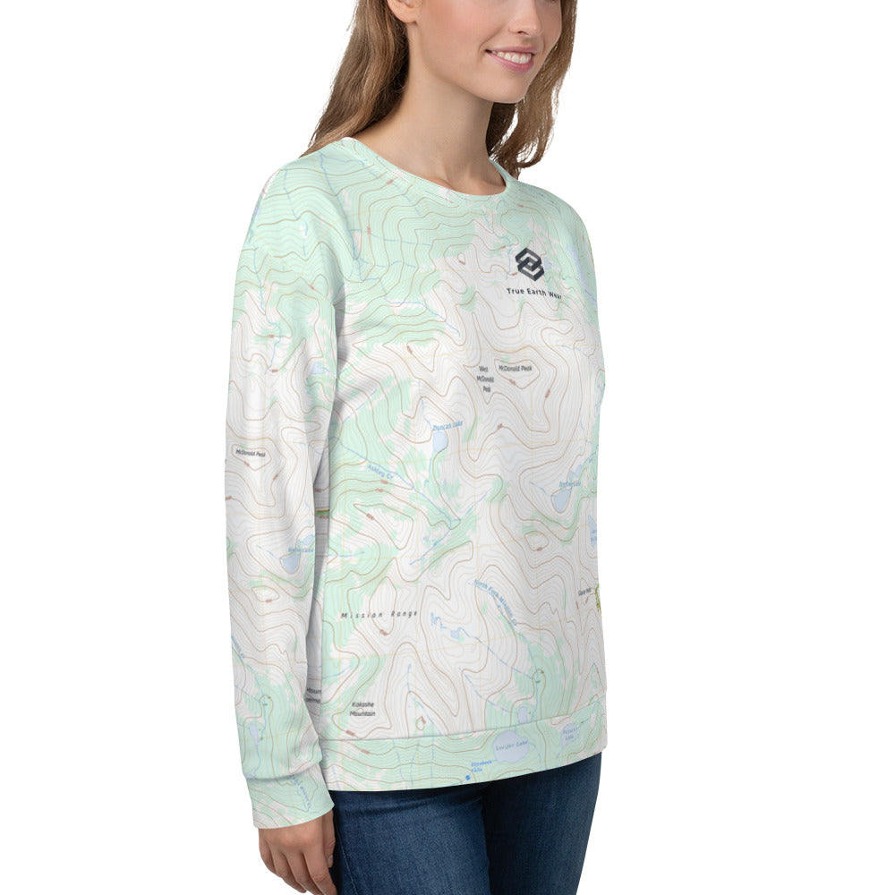 McDonald Peak Unisex Sweatshirt