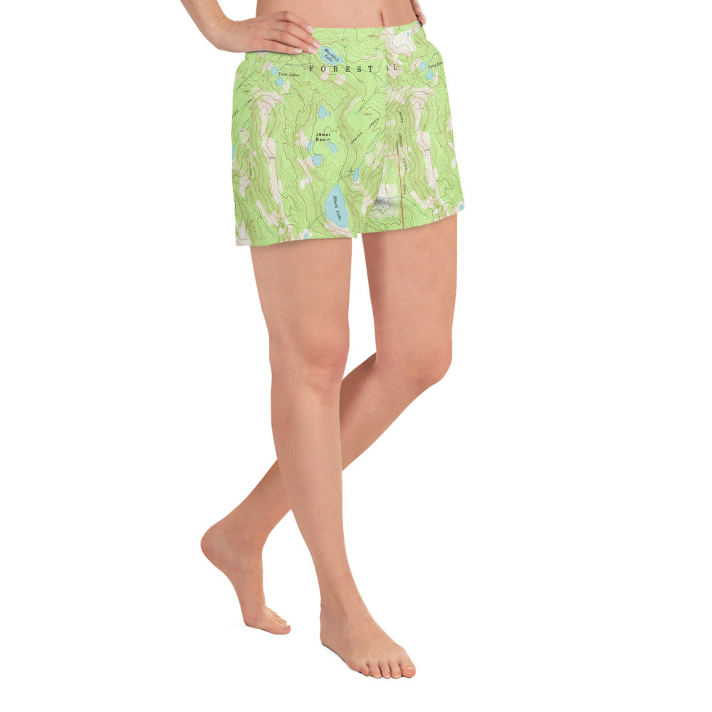 Jewel Basin Women's Athletic Short Shorts