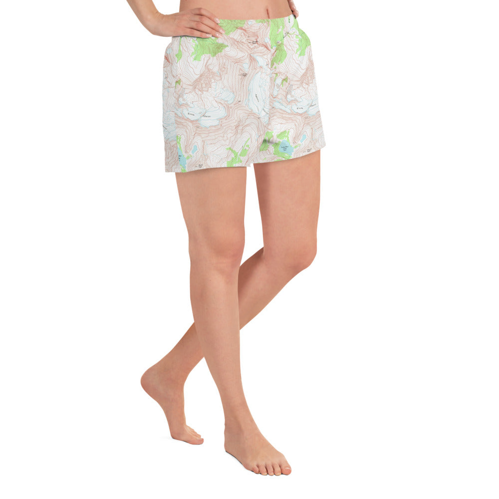 Kintla Peak Women's Athletic Short Shorts