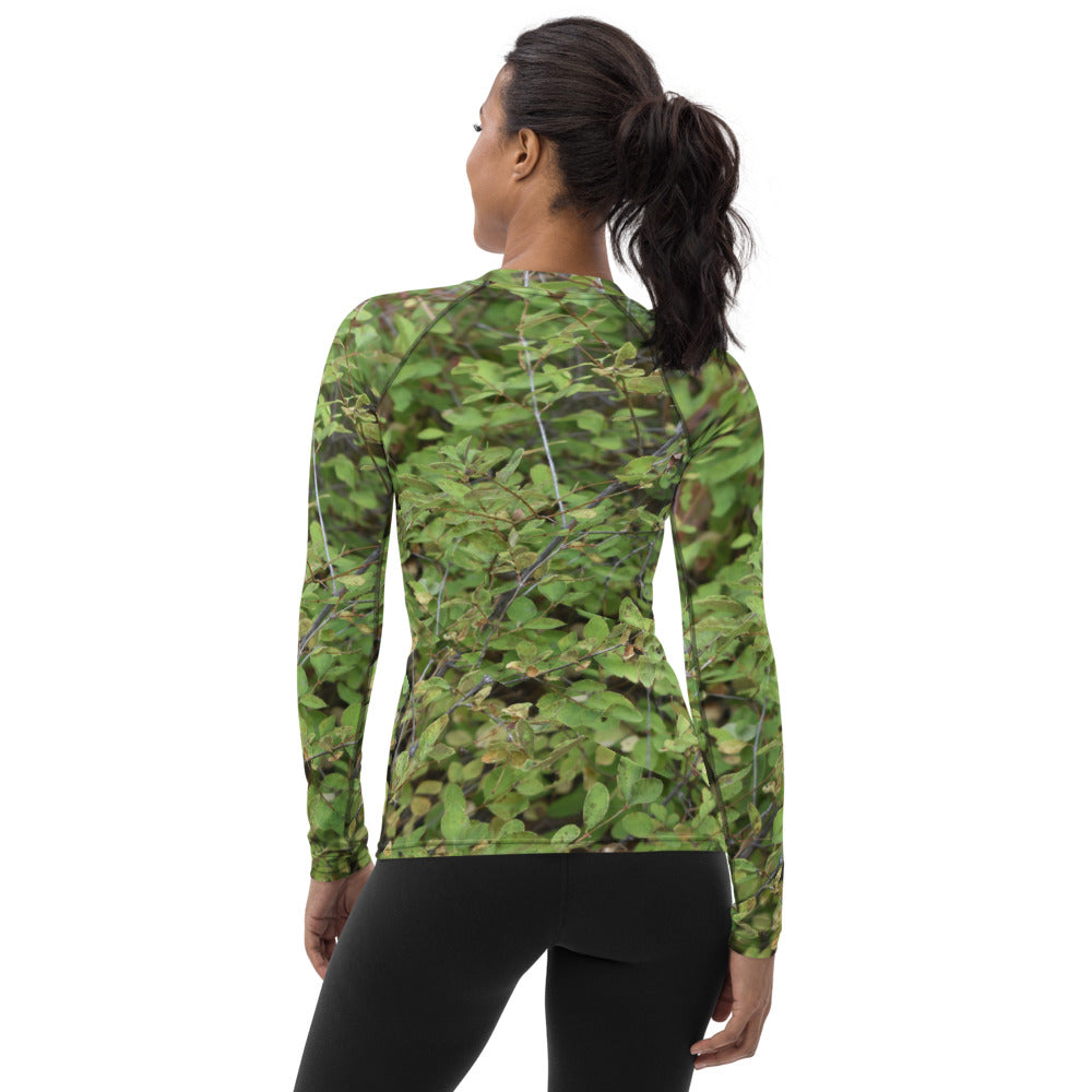 Shrub It Women's Rash Guard