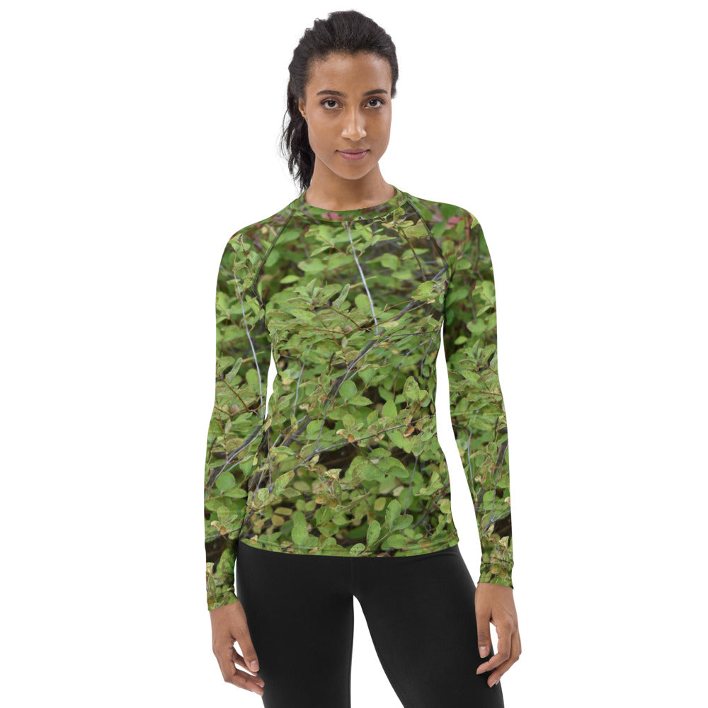 Shrub It Women's Rash Guard
