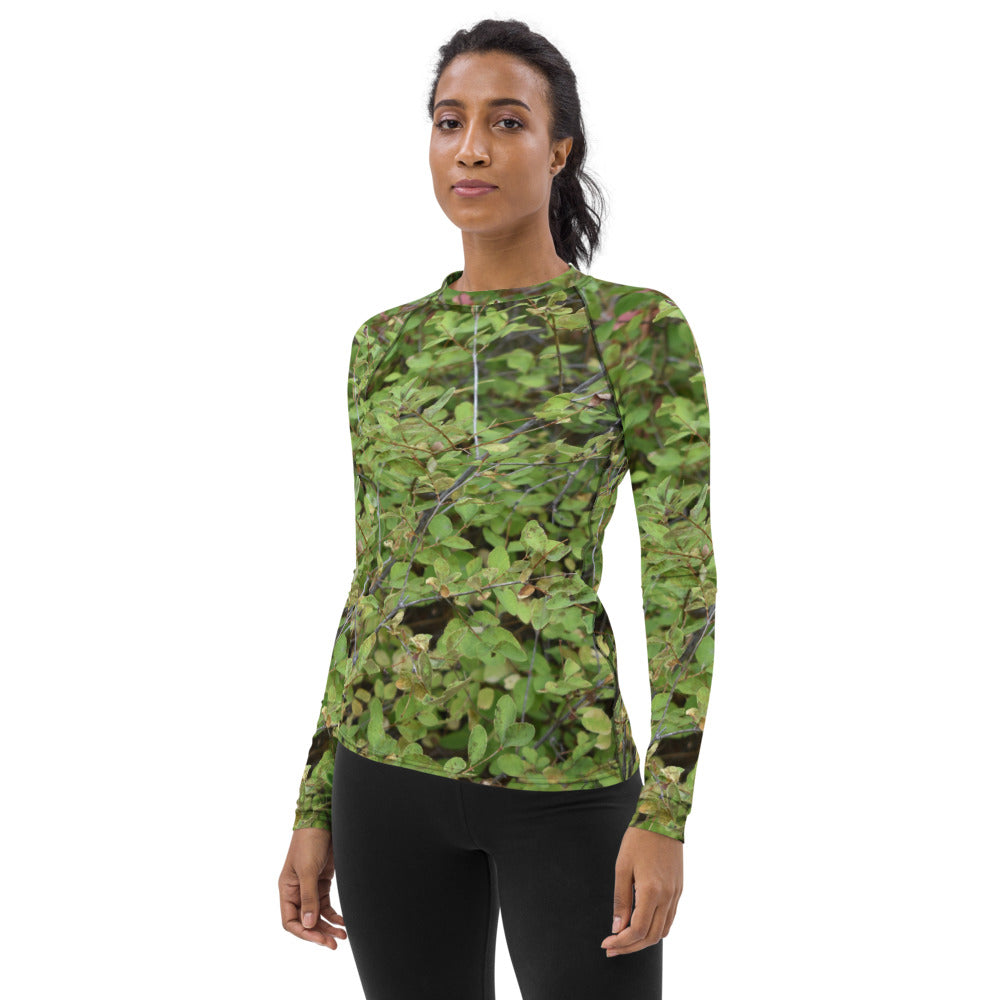 Shrub It Women's Rash Guard