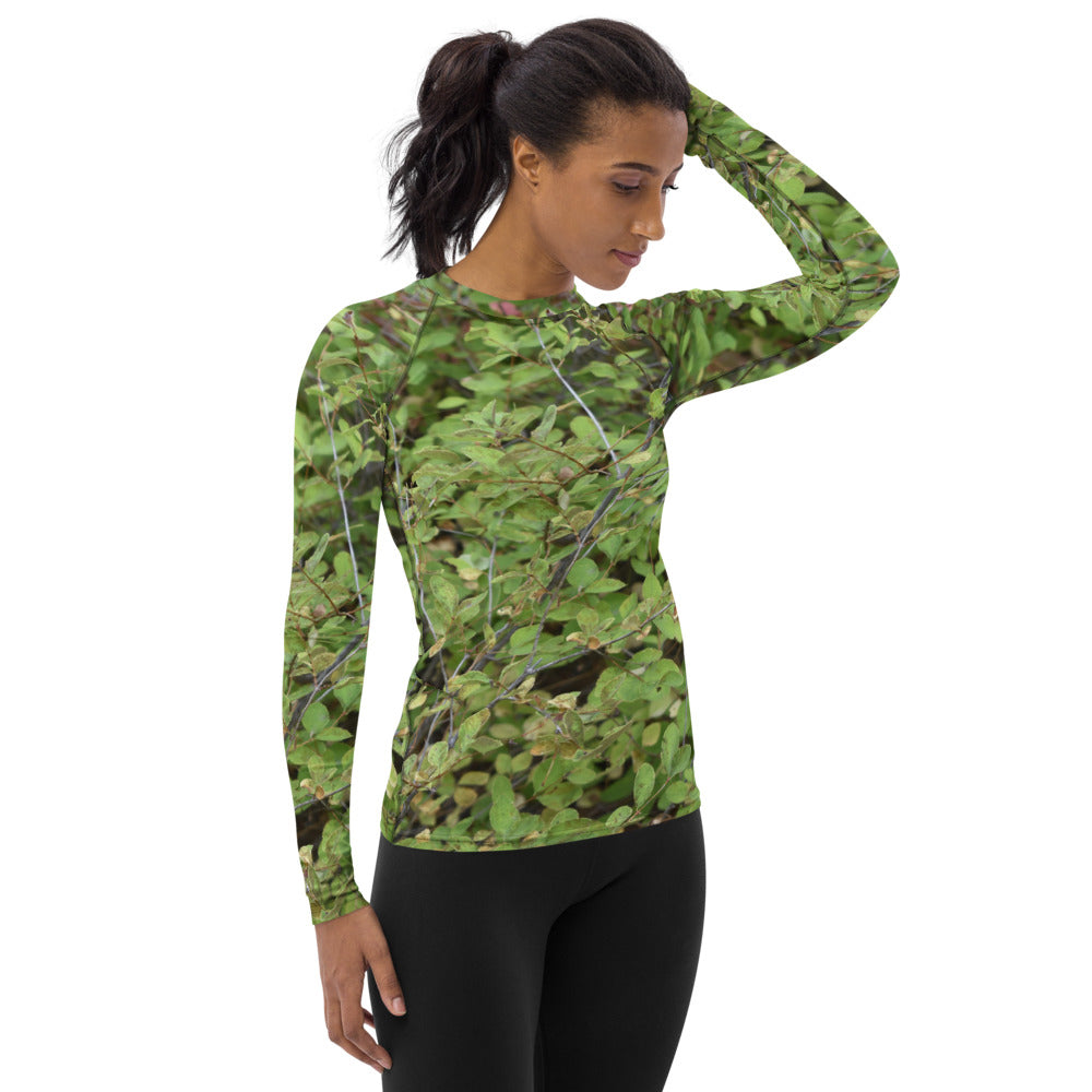 Shrub It Women's Rash Guard