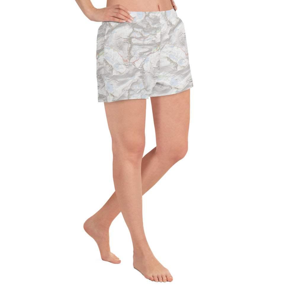 Mount Whitney Women's Athletic Short Shorts