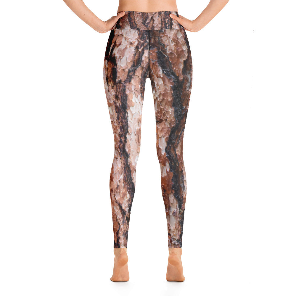 Red Ponderosa Yoga Leggings