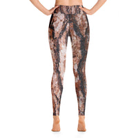 Red Ponderosa Yoga Leggings