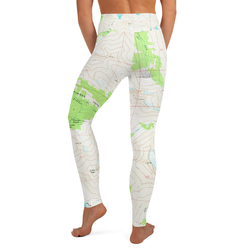 Crazy Mountains Women's Yoga Leggings