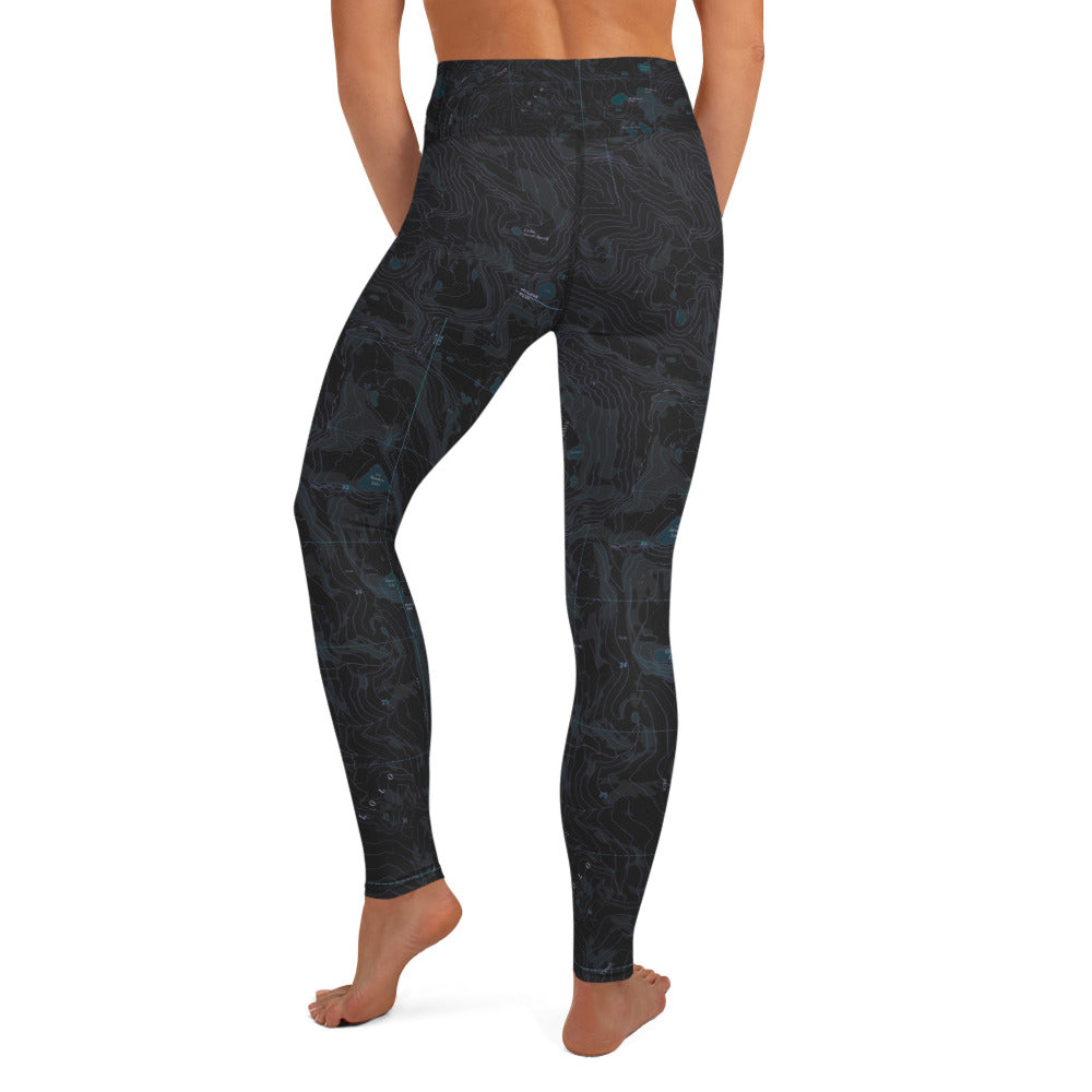 Rattlesnake Wilderness Midnight Yoga Leggings