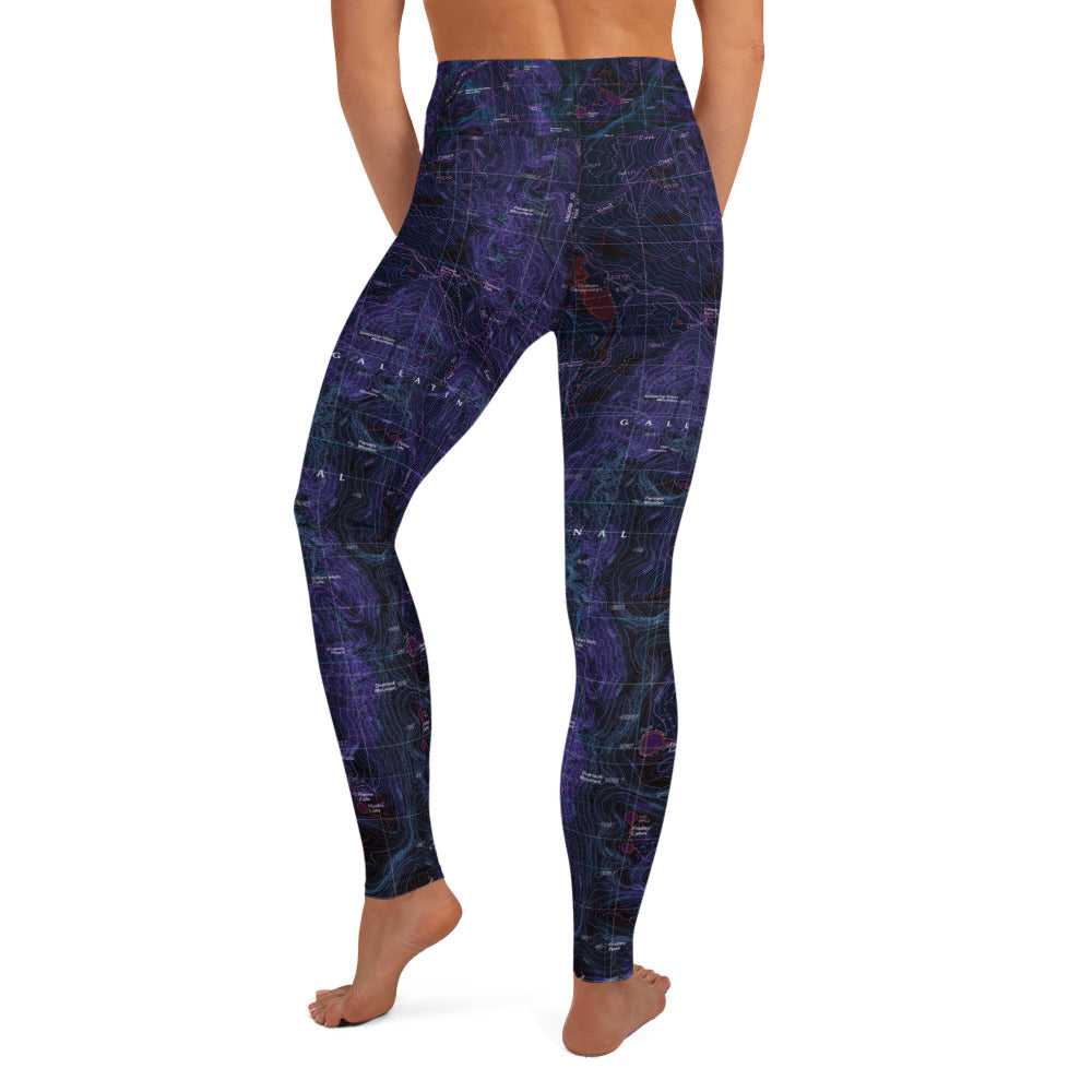Hyalite Midnight Yoga Leggings