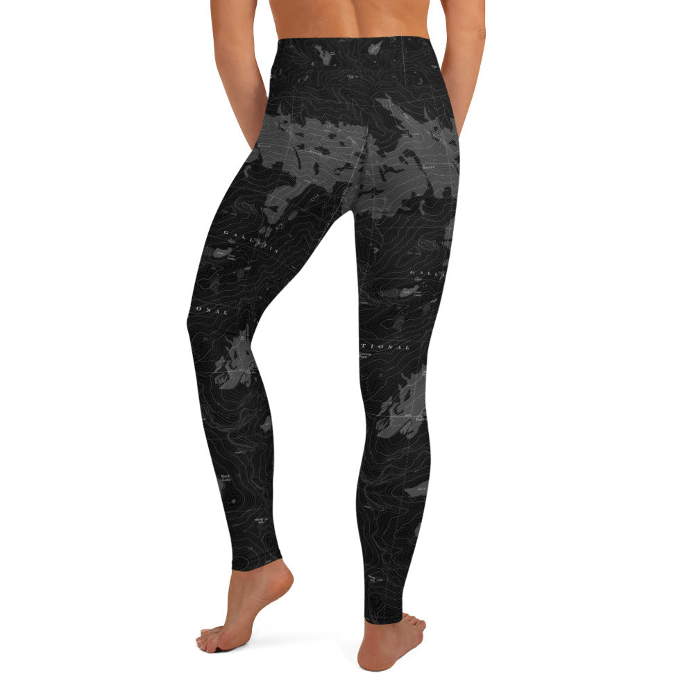 Crazy Mountains Lights Out Yoga Leggings