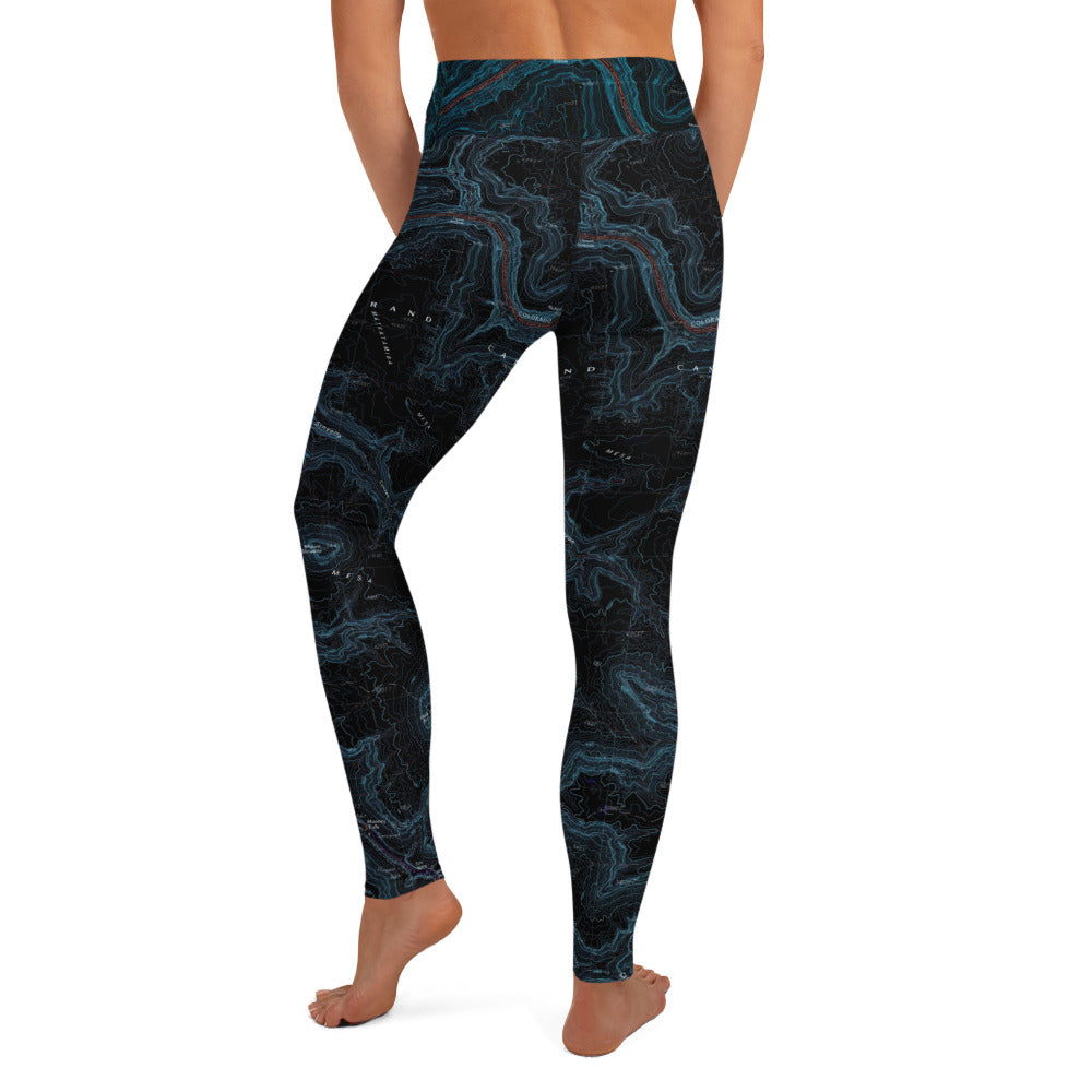 Grand Canyon Midnight Yoga Leggings