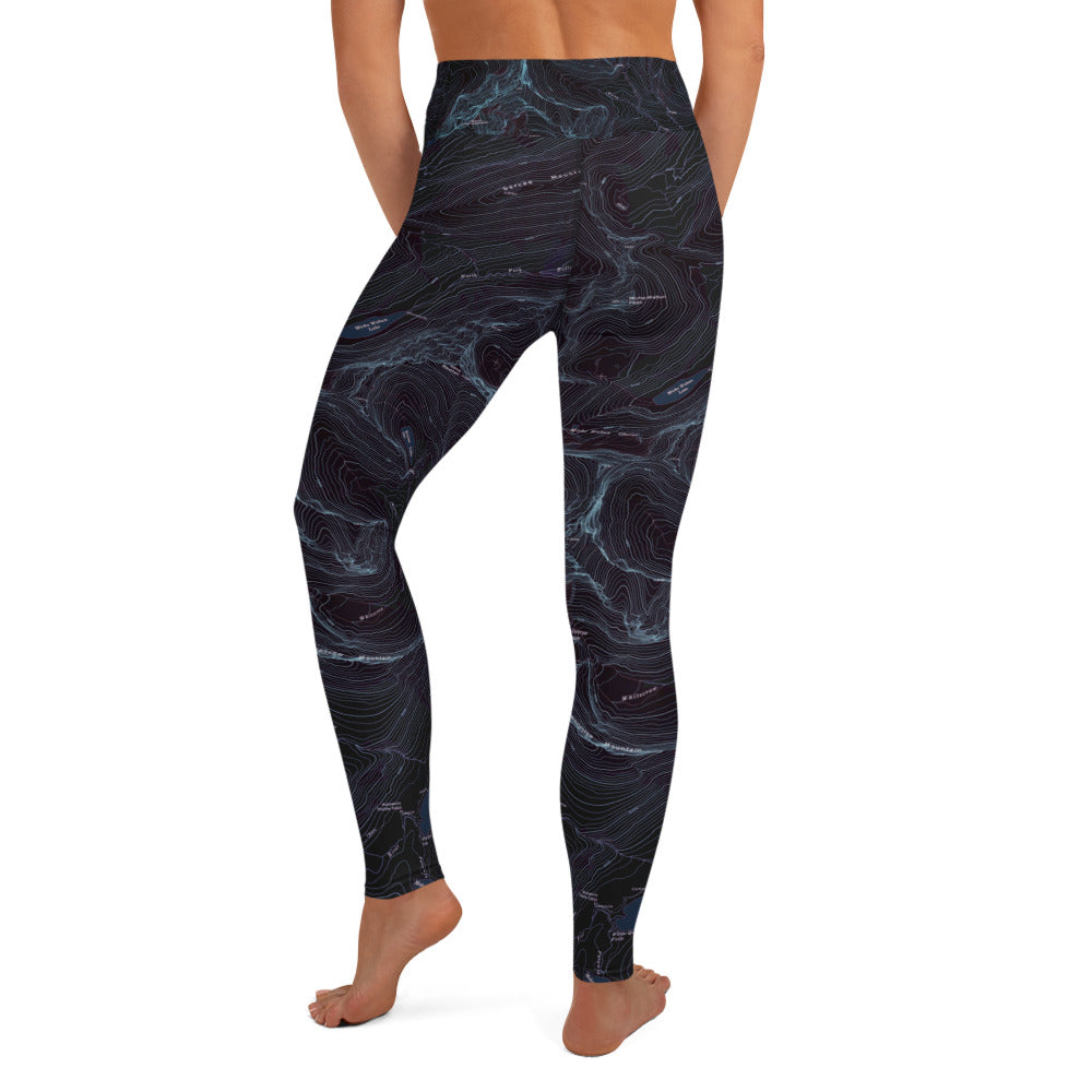Mount Cleveland Midnight Yoga Leggings
