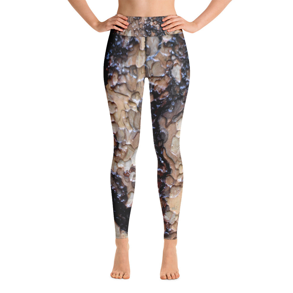 Black Ponderosa Yoga Leggings