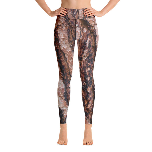 Red Ponderosa Yoga Leggings